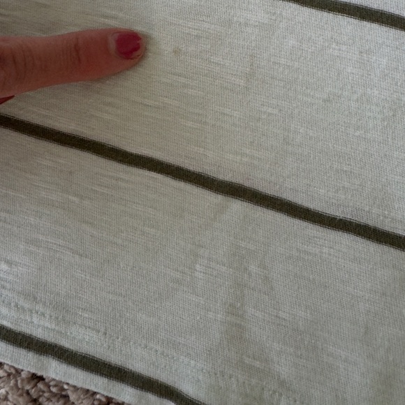 Old Navy toddler boy henley striped short sleeve t-shirt tee size 4T - Picture 6 of 7